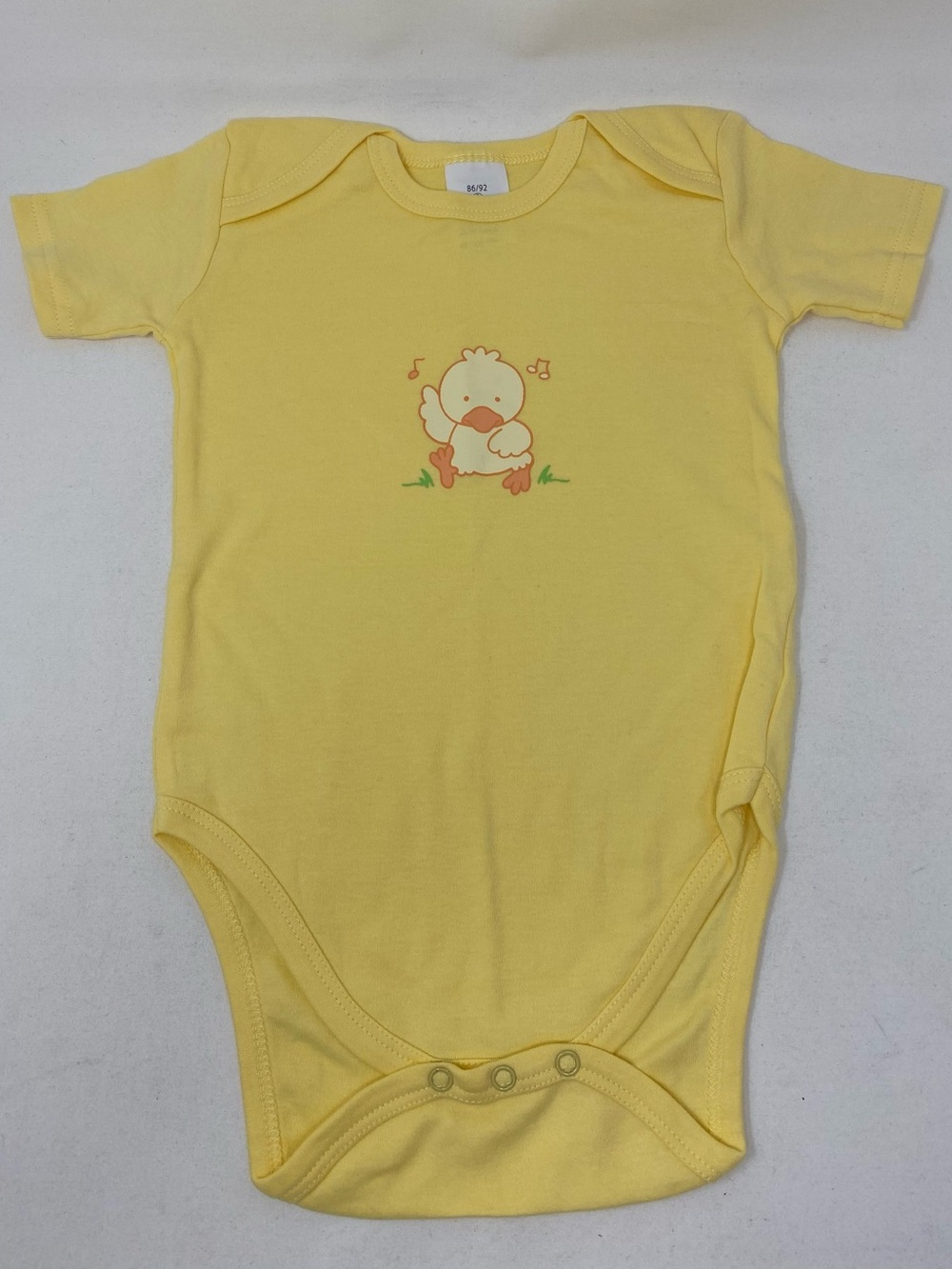 Yellow Duck Graphic Baby One-Piece Size 86/92 - Unbranded